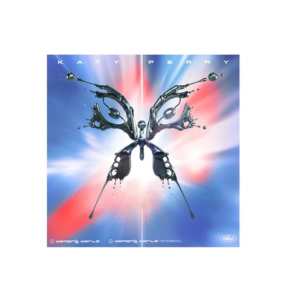 NEW SEALED Katy Perry 7” Woman’s World Translucent Orange 7” 45 RPM Single - Picture 7 of 8